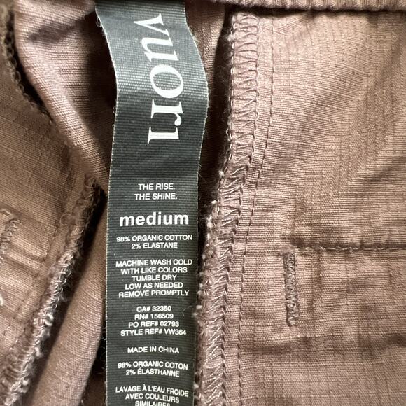 Vuori Ripstop Shorts Womens Medium Mauve Organic Cotton Pockets Outdoors Hiking - Picture 7 of 11
